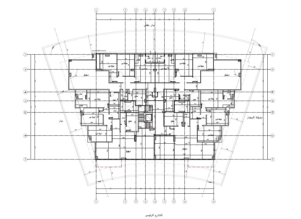 مشروع ترميم وتغيير استخدام لعماره سكنية بمدينة الشروق -جمهورية مصر العربية